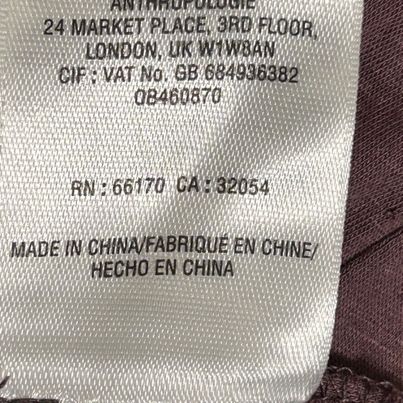 Meadow Rue Pink Ruffled Blouse with Elegant Style - Picture 6 of 6